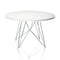 XZ3 Round Table  option Chromed/White 8500