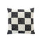 Checkerboard Pillow Cover  option Black / White