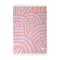 Lines Blanket  option Lilac / Orange