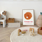 Solid Round Rug