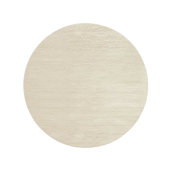 Solid Round Rug
