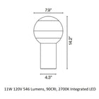 Dipping Light Table Lamp