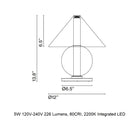 Fragile LED Table Lamp