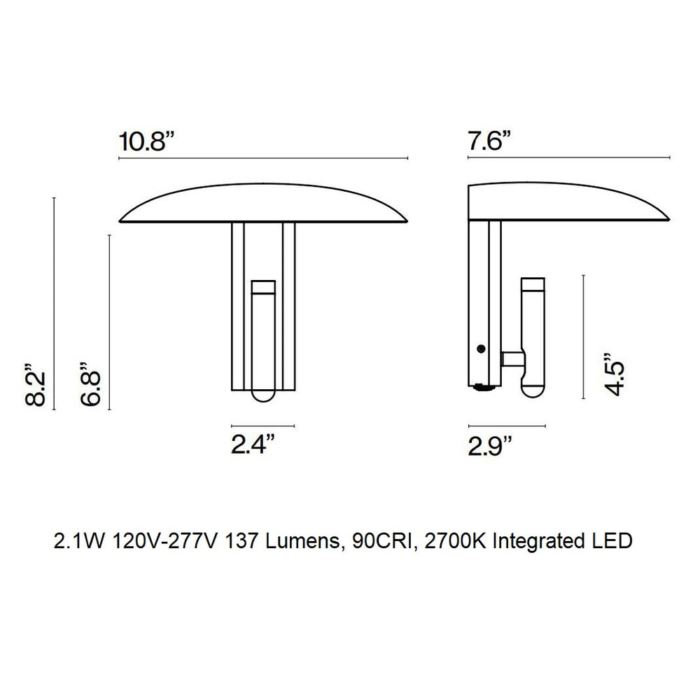 Konoha LED Wall Sconce