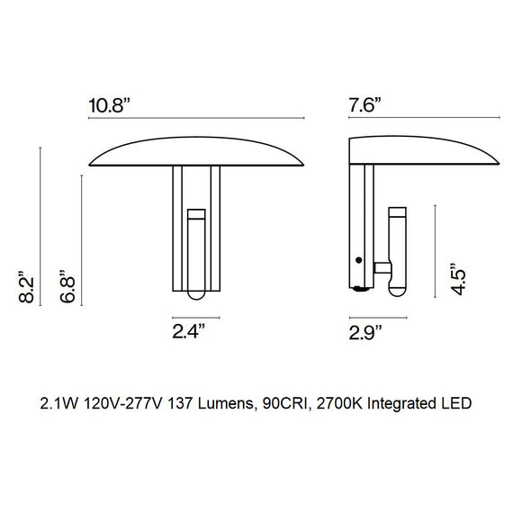 Konoha LED Wall Sconce