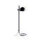 Lauro P Floor Lamp  option Chromed Steel / Black