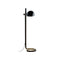 Lauro P Floor Lamp  option Dark Brown / Black