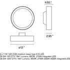 Plaff-on! Flush Mount
