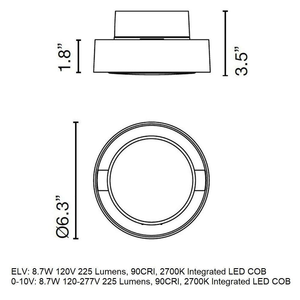 Plaff-on! Outdoor Wall Sconce