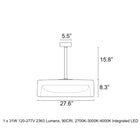Ringo Fixed LED Pendant Light