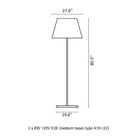 TXL 2019 LED Outdoor Floor Lamp