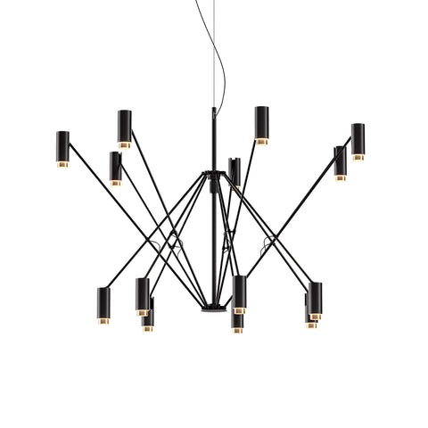 The W LED Chandelier