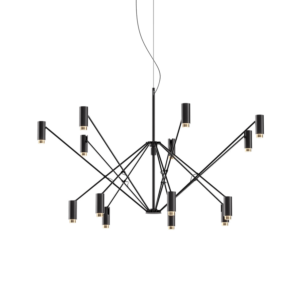 The W LED Chandelier