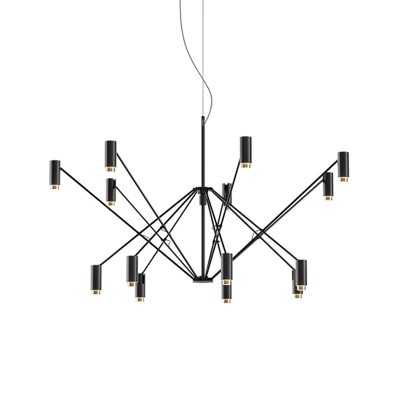 The W LED Chandelier