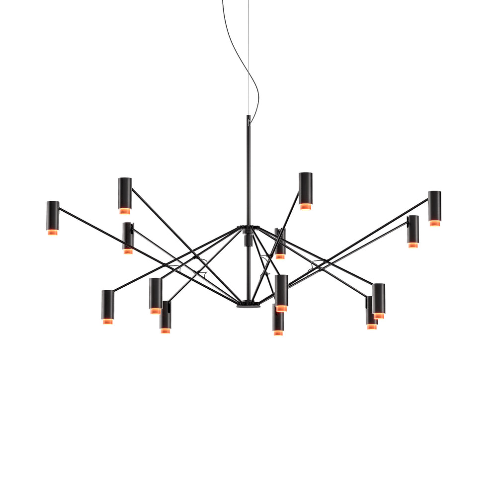 The W LED Chandelier