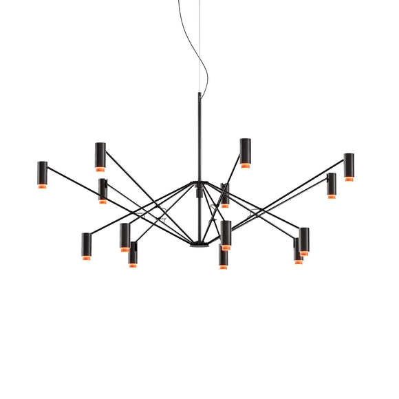 The W LED Chandelier