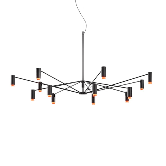 The W LED Chandelier
