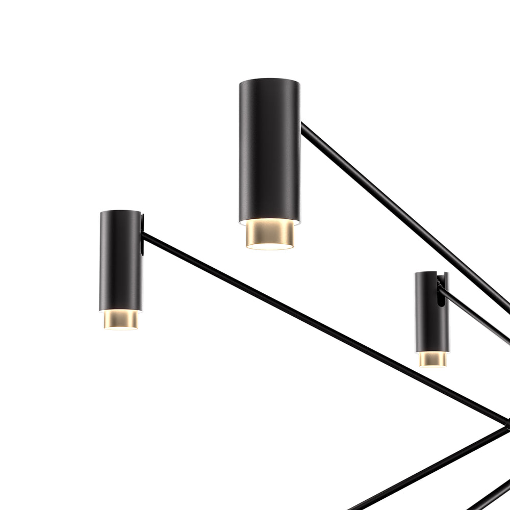 The W LED Chandelier