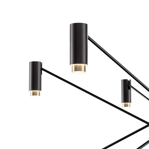 The W LED Chandelier