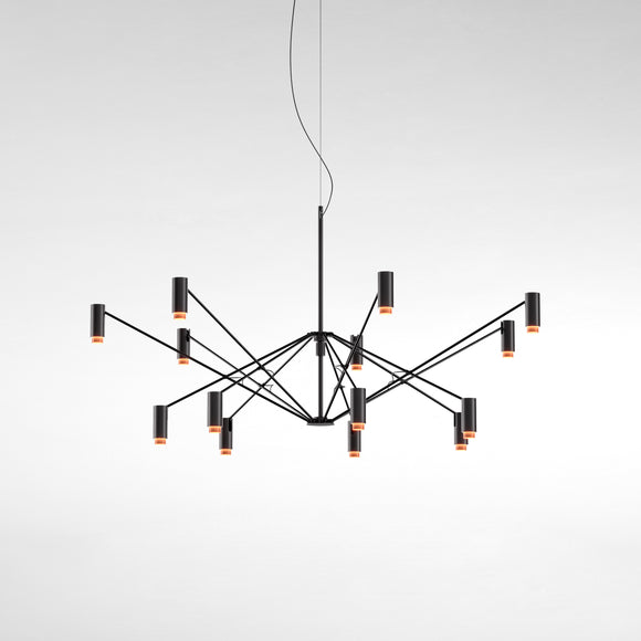 The W LED Chandelier