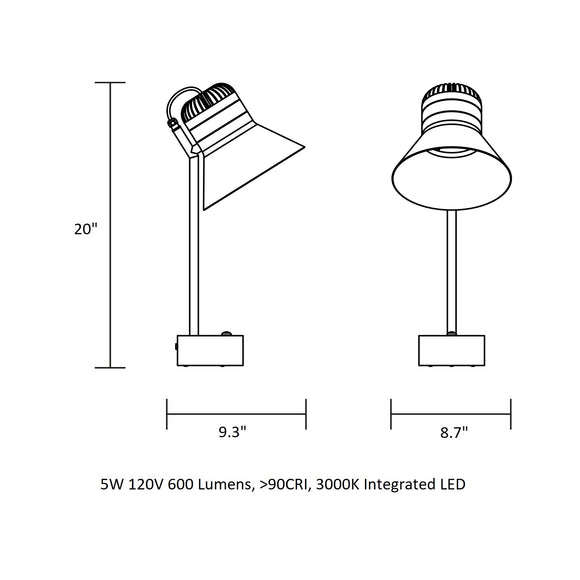 Cordea LED Outdoor Portable Table Lamp