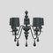 Eva Chandelier  option Dark Grey
