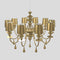 Eva Chandelier  option 10 Lights