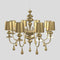 Eva Chandelier  option 8 Lights
