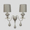 Eva Double Wall Sconce  option Concrete