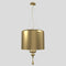 Eva Pendant Light  option Gold Leaf