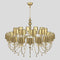 Eva S20 Chandelier  option Gold Leaf