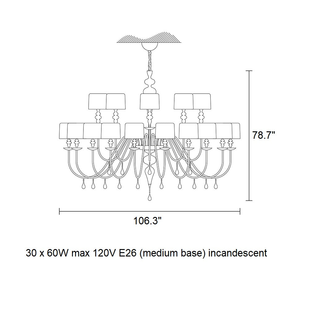 Eva S20 Chandelier
