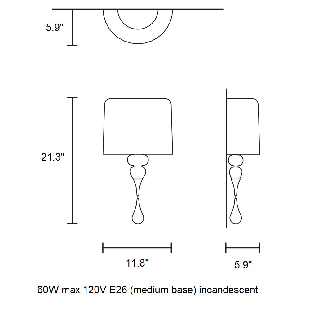 Eva Wall Sconce
