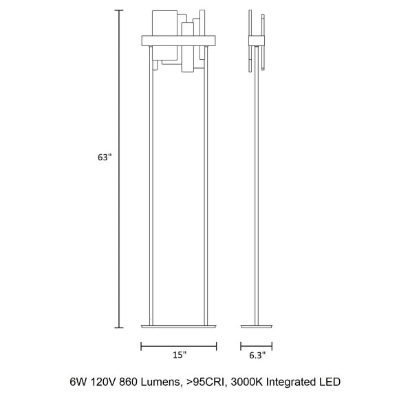 Honice LED Floor Lamp