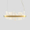 Honice LED Linear Pendant Light  option Burnished