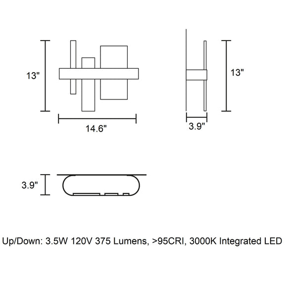 Honice LED Wall Sconce