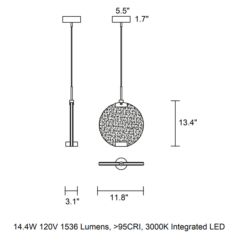 Horo LED Pendant Light