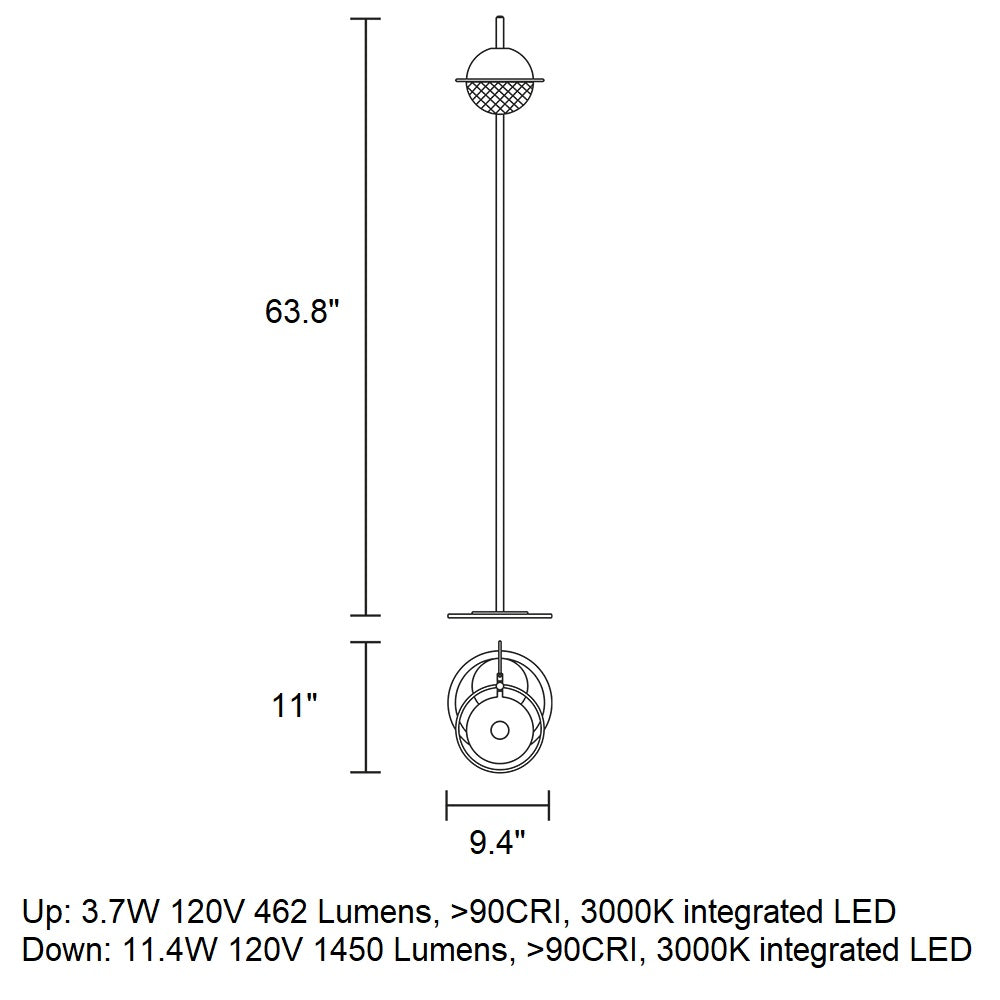Iglu LED Floor Lamp