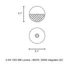 Iglu LED Flush Mount