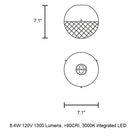 Iglu LED Flush Mount