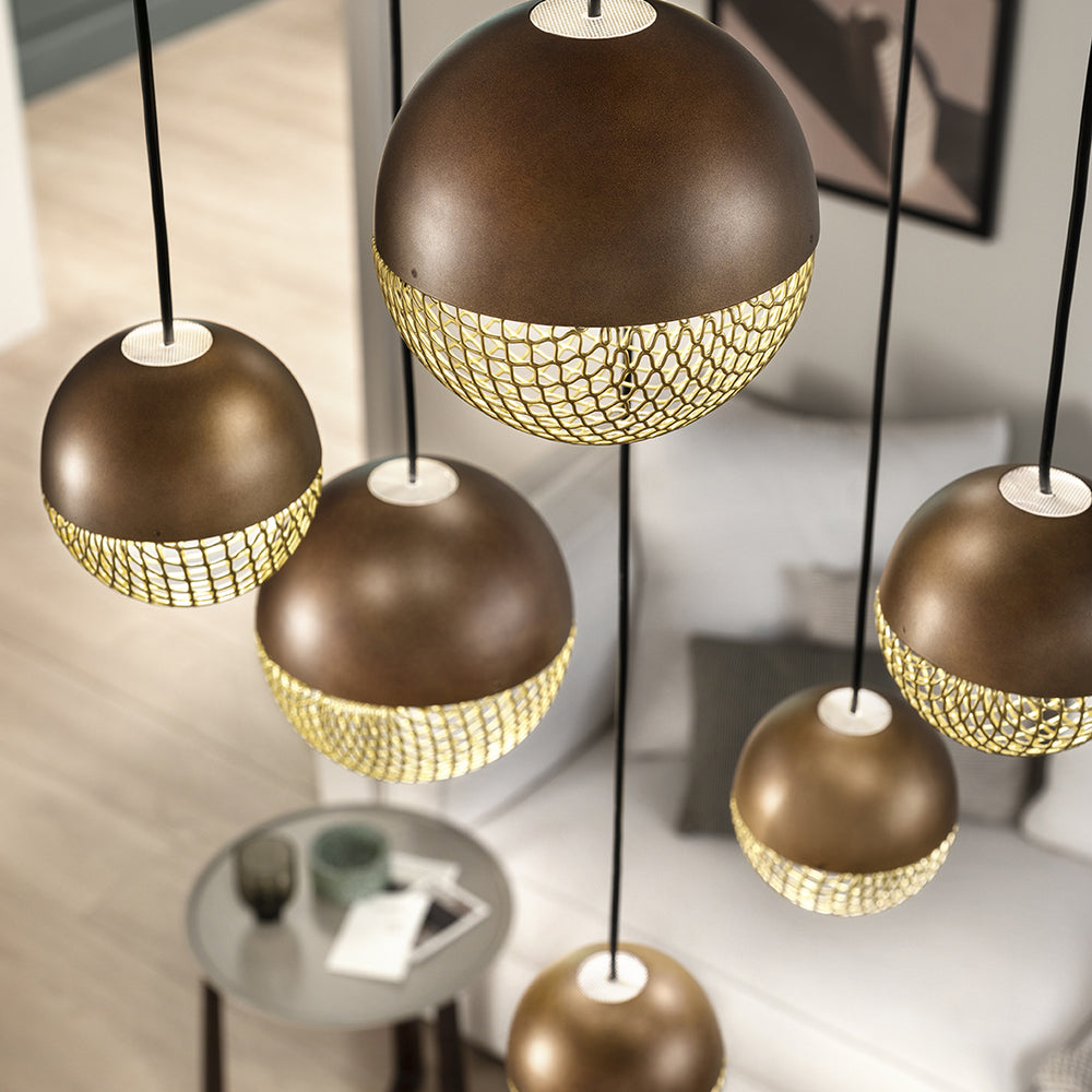 Iglu LED Multi-Light Pendant Light