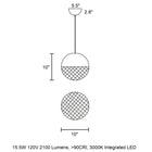 Iglu LED Pendant Light