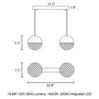 Iglu Linear LED Pendant Light