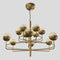 Iglu Round LED Chandelier  option 12 Lights