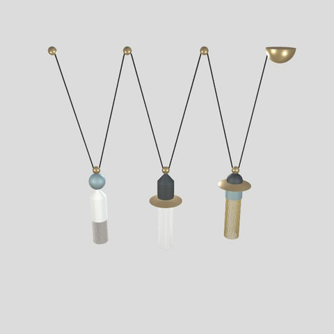 Nappe LED Multi-Light Pendant Light