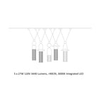 Nappe LED Multi-Light Pendant Light