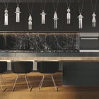 Nappe LED Multi-Light Pendant Light