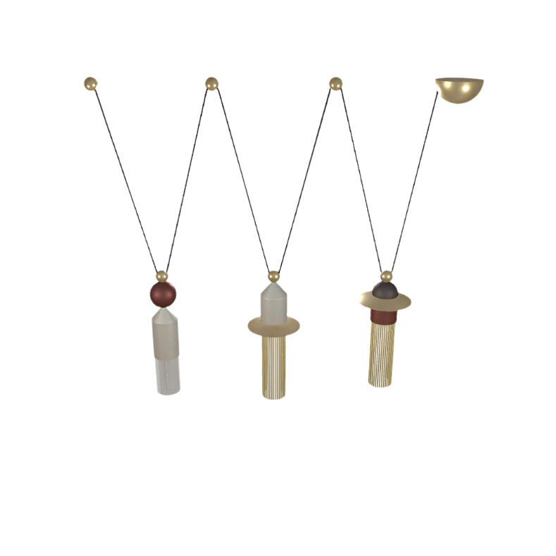 Nappe LED Multi-Light Pendant Light