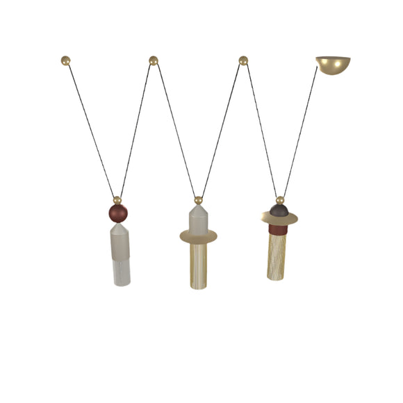 Nappe LED Multi-Light Pendant Light