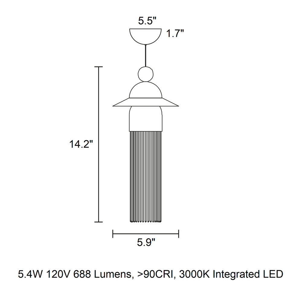 Nappe N1 LED Pendant Light